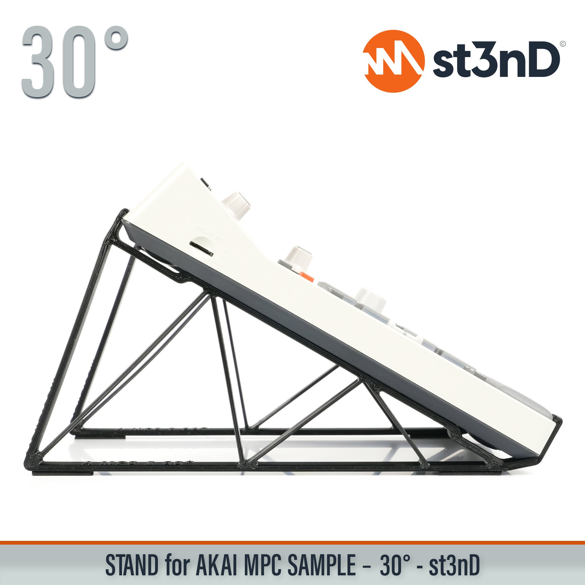 akai akai mpc akai mpc sample desktop portable sample st3nD stable stand strong sturdy synth tilted