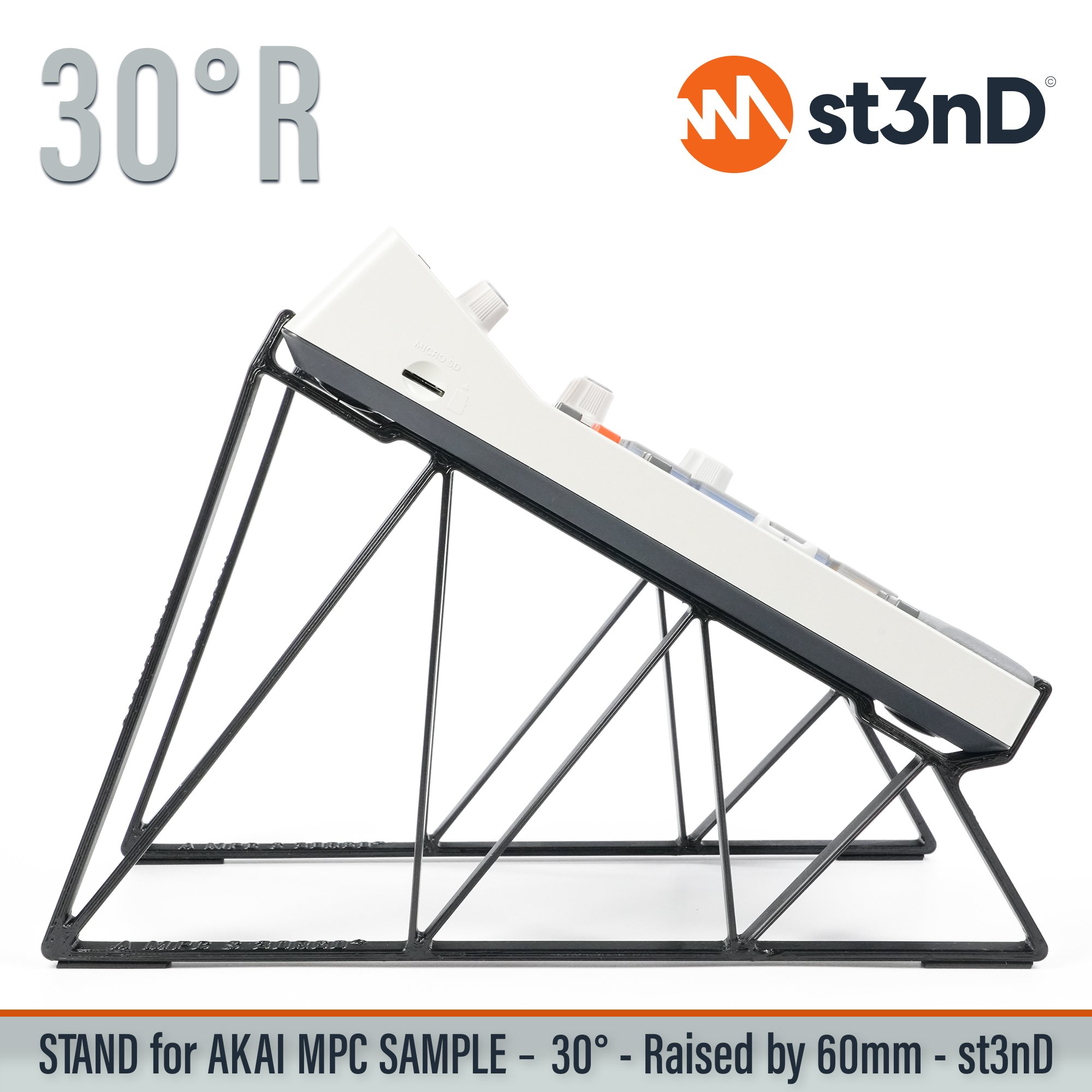 akai akai mpc akai mpc sample desktop portable sample st3nD stable stand strong sturdy synth tilted raised