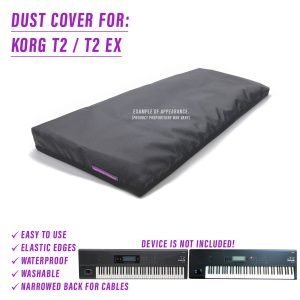 dust cover dustcover dustcoverpro elastic korg synth synth protection water resistant waterproof t2 t2 ex korg T2 korg t2 ex