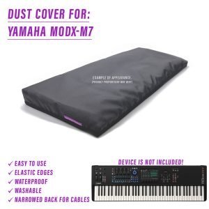 dust cover dustcover dustcoverpro elastic synth synth protection water resistant waterproof yamaha m7 modix m7 modx-m7 yamaha modx m7