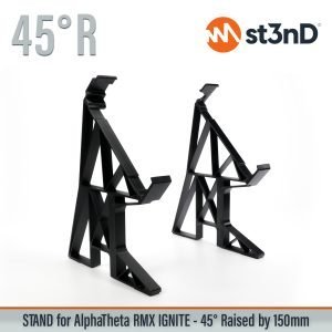 AlphaTheta, alphatheta rmx, dj device, dj effector, dj equipment, ignite, Pioneer DJ, pioneer dj rmx, pioneer ignite, portable, RMX-Ignite, st3nD, stable, stand, strong, sturdy, tilted, raised, elevated, djriser, dj raiser