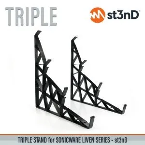 TRIPLE STAND for SONICWARE LIVEN SERIES / Deconstruct Minimal - 15°30°45°